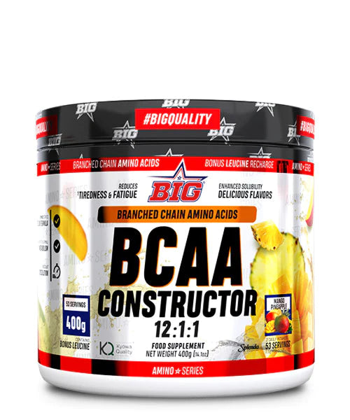 Big BCAA Construction 400gr 12:1:1 Mango-Ananasų sk.