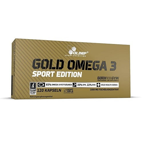 Olimp Gold Omega 3 Sport Edition 120 Capsulių