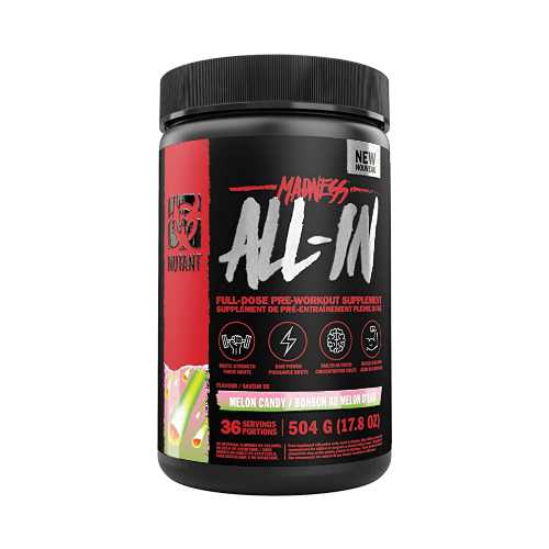 Mutant Madness All-In pre-workout 504g