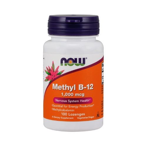 NOW Methyl B-12 1000mcg 100 lozenges